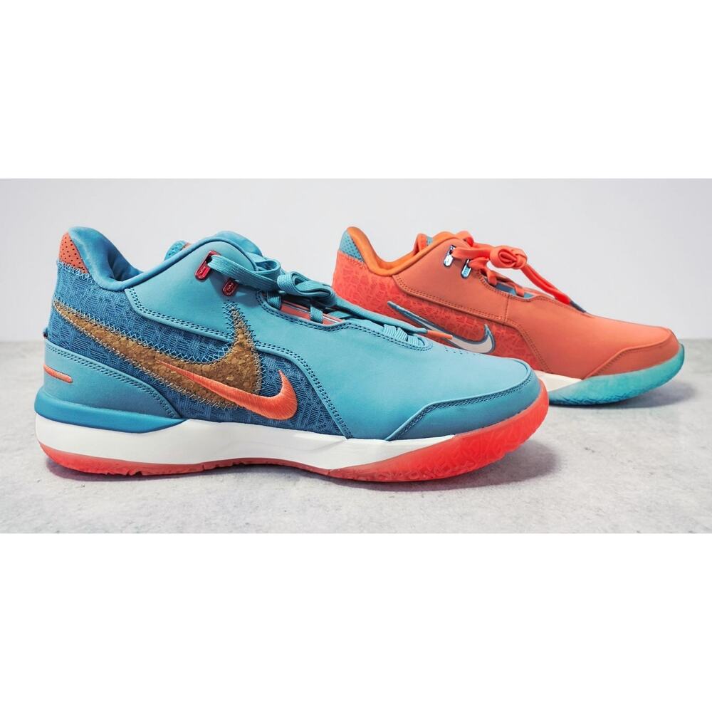 Nike LeBron NXXT Gen AMPD Mineral Blue Wild Mango FJ1566-401 Men's Size 11.5 NEW
